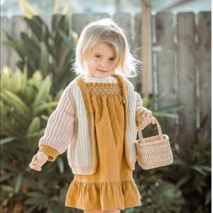 Wild Wawa Rainbow Knit Sweater Sequin 